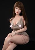 165 cm 5 ft 4.9 in best price free shipping real silicone Japanese woman Asian sex doll produced by Automatic Woman